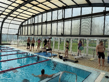 Exercicis a la piscina