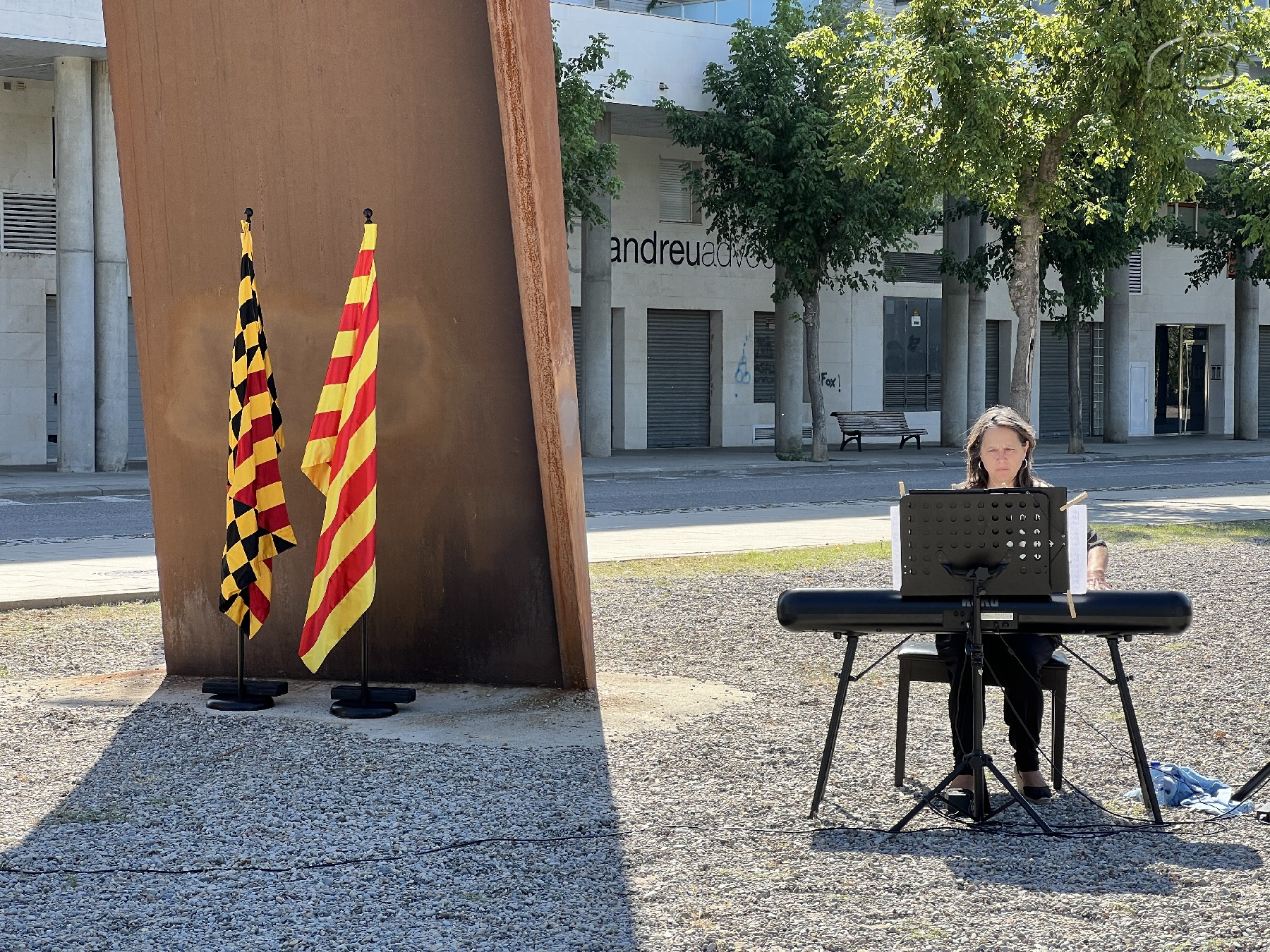 Marta Mesalles al piano