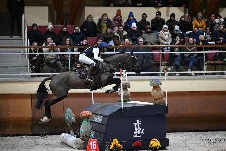 Albert Hermoso al cross indoor de  Saumur