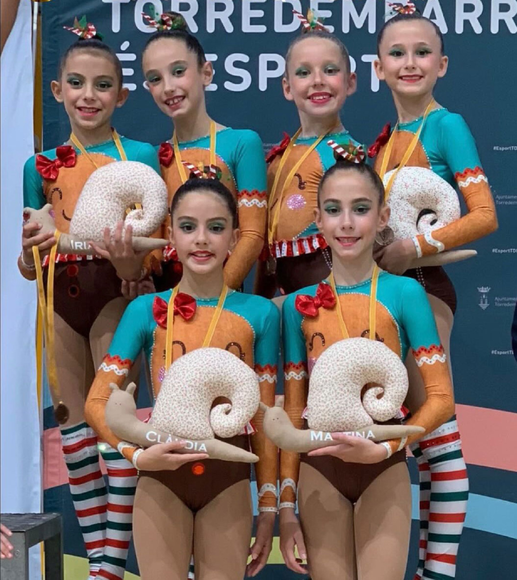 Foto de les gimnastes