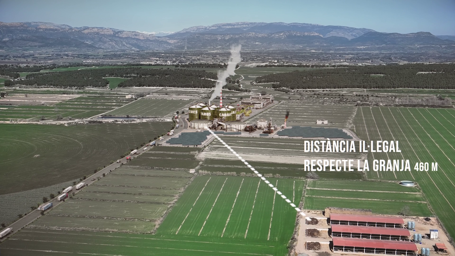 Imatge creada per la plataforma per denunciar la falta de distàncies