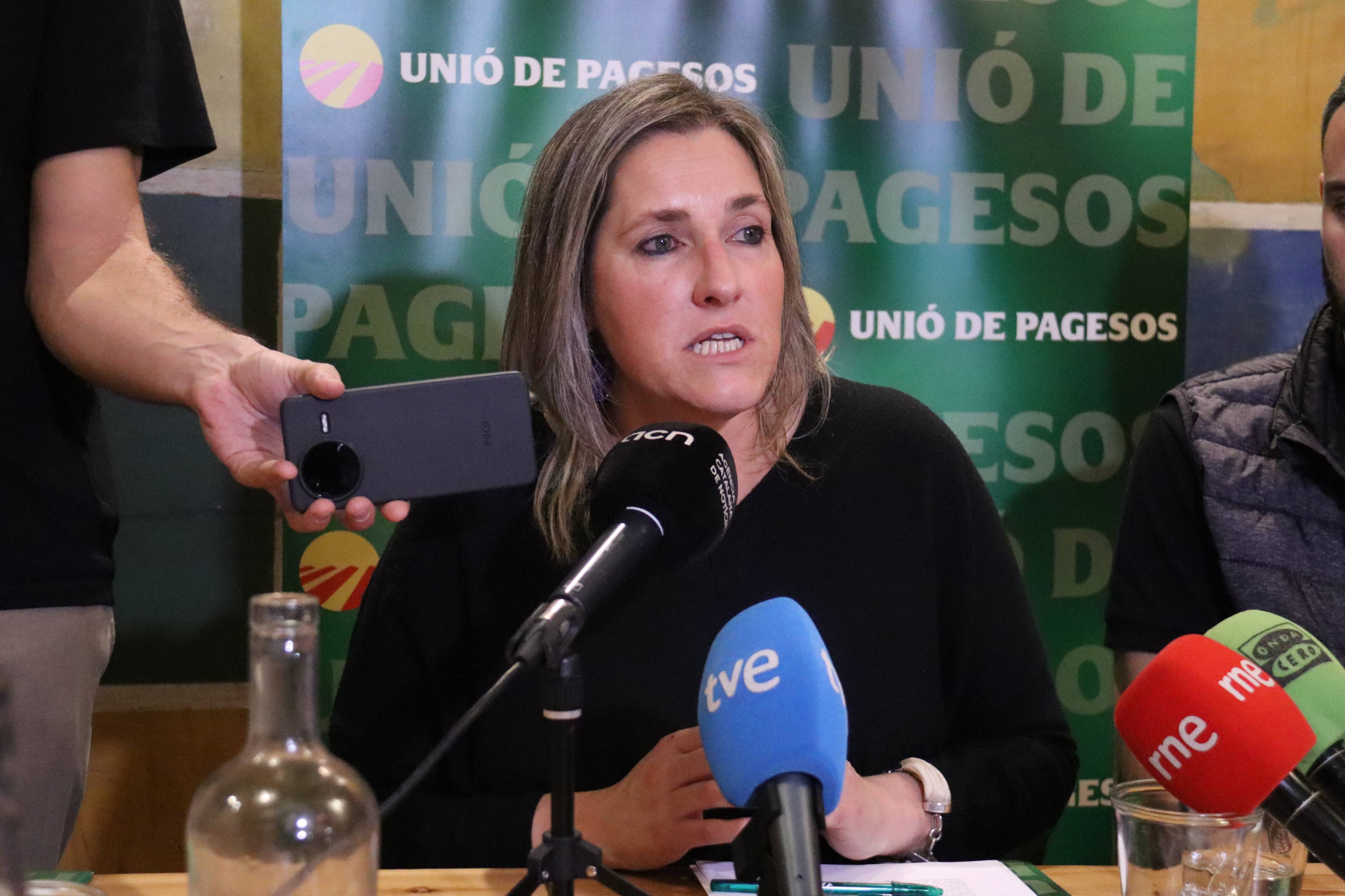 Raquel Serrat, coordinadora nacional d'Unió de Pagesos