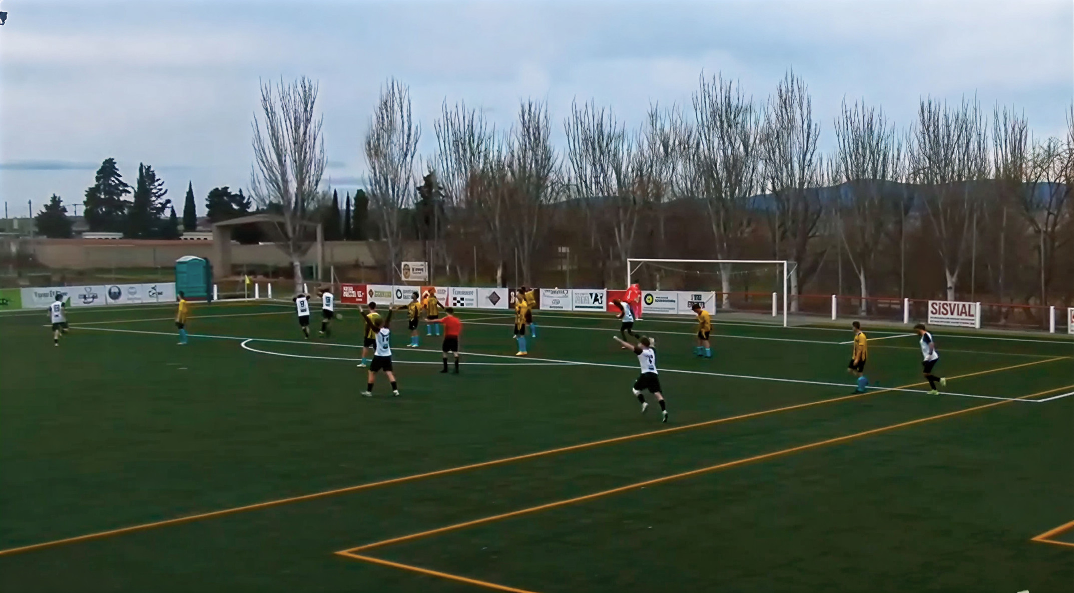 Celebració d'un gol a Vallfogona