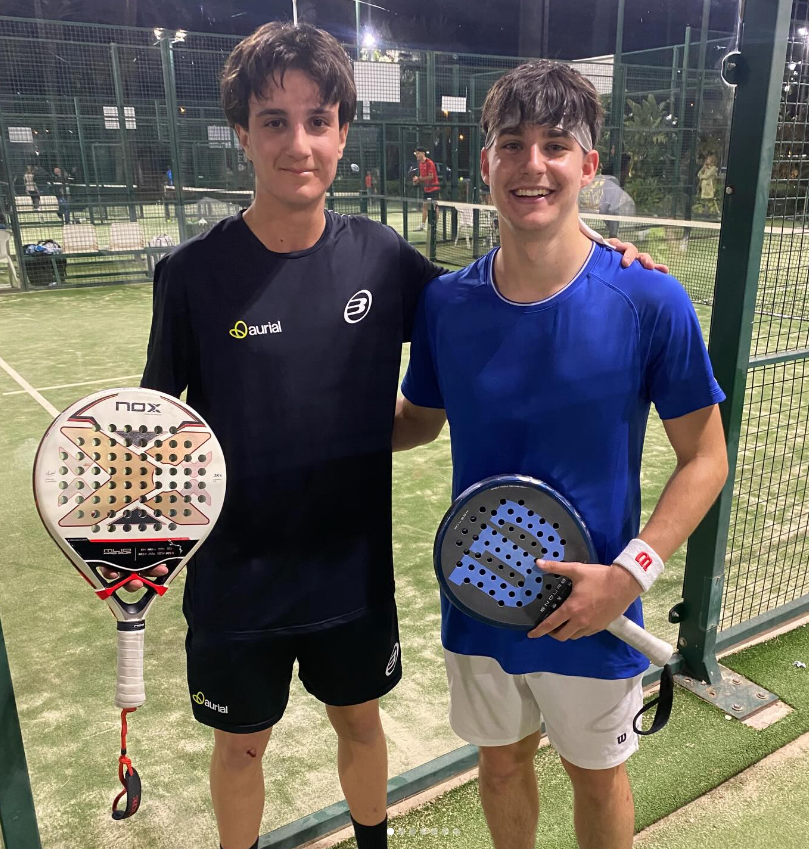 Esquerra: Gerard Navas. Dreta: Iker Castillo.