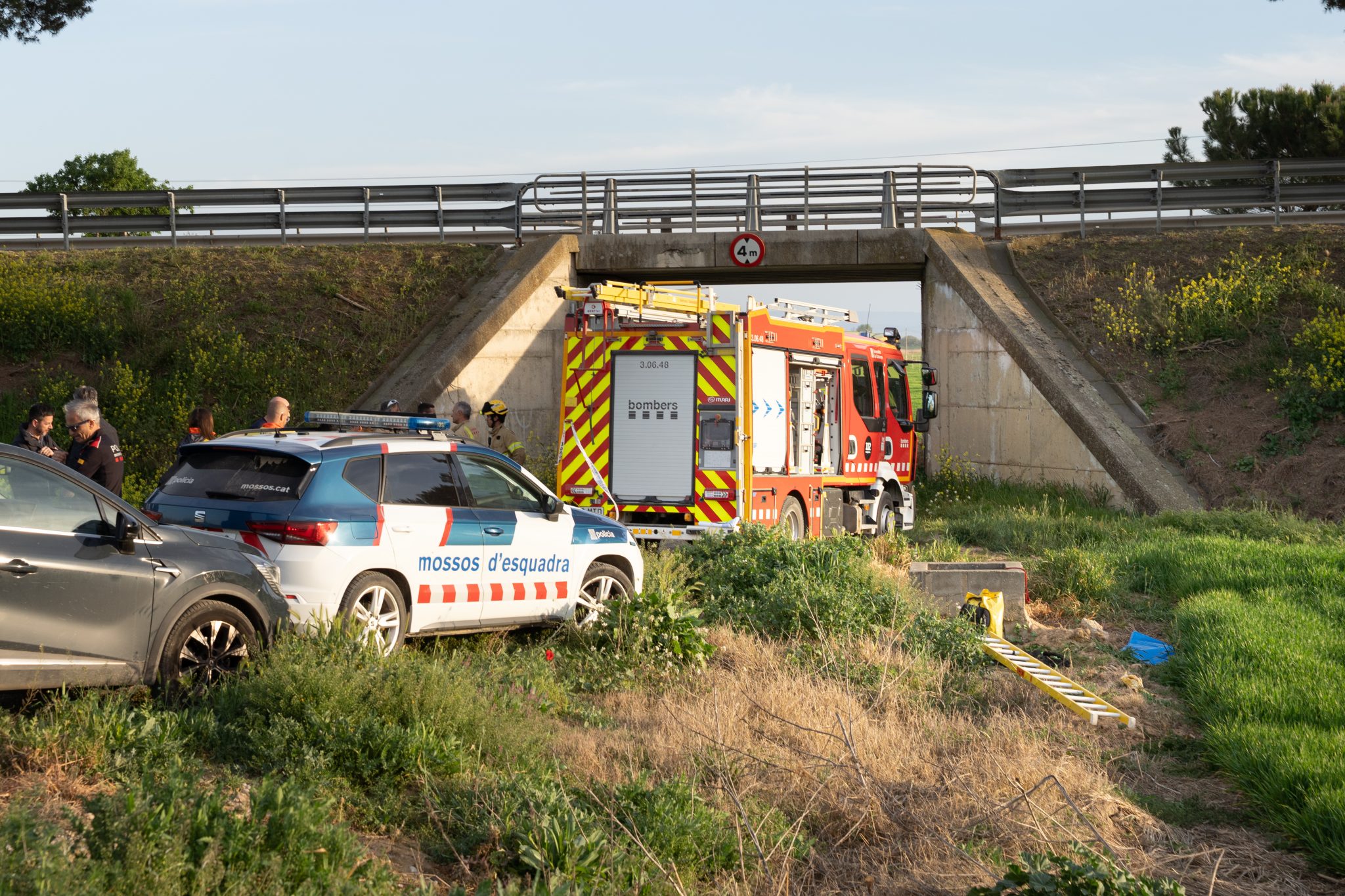 Lloc dels fets. Fotografia: La Mañana