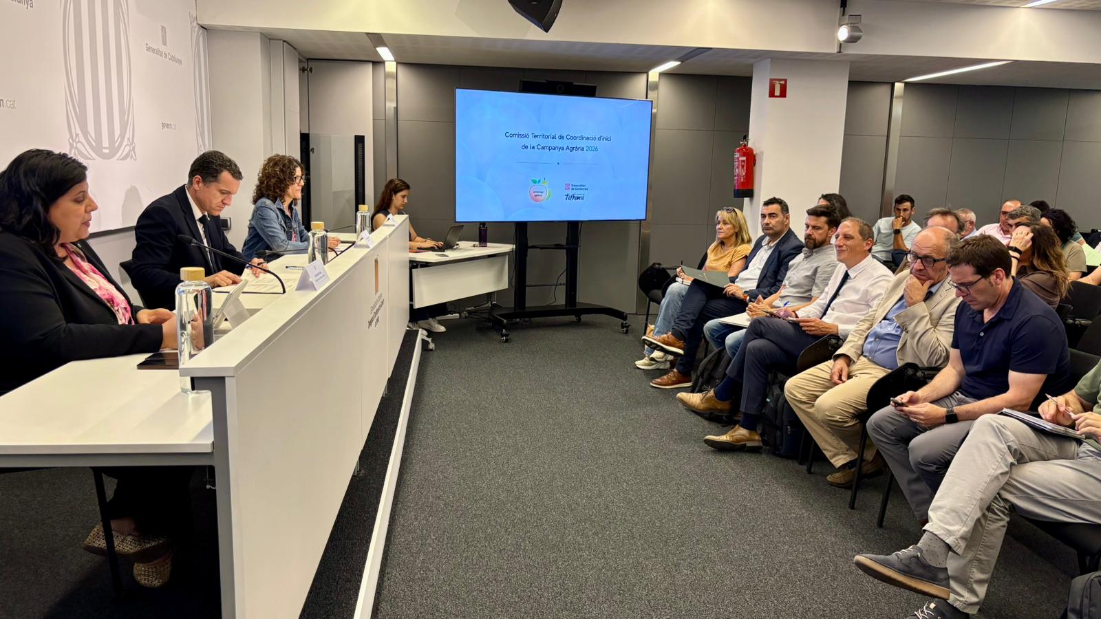 Comissió Territorial de Coordinació de la Campanya Agrària 2026