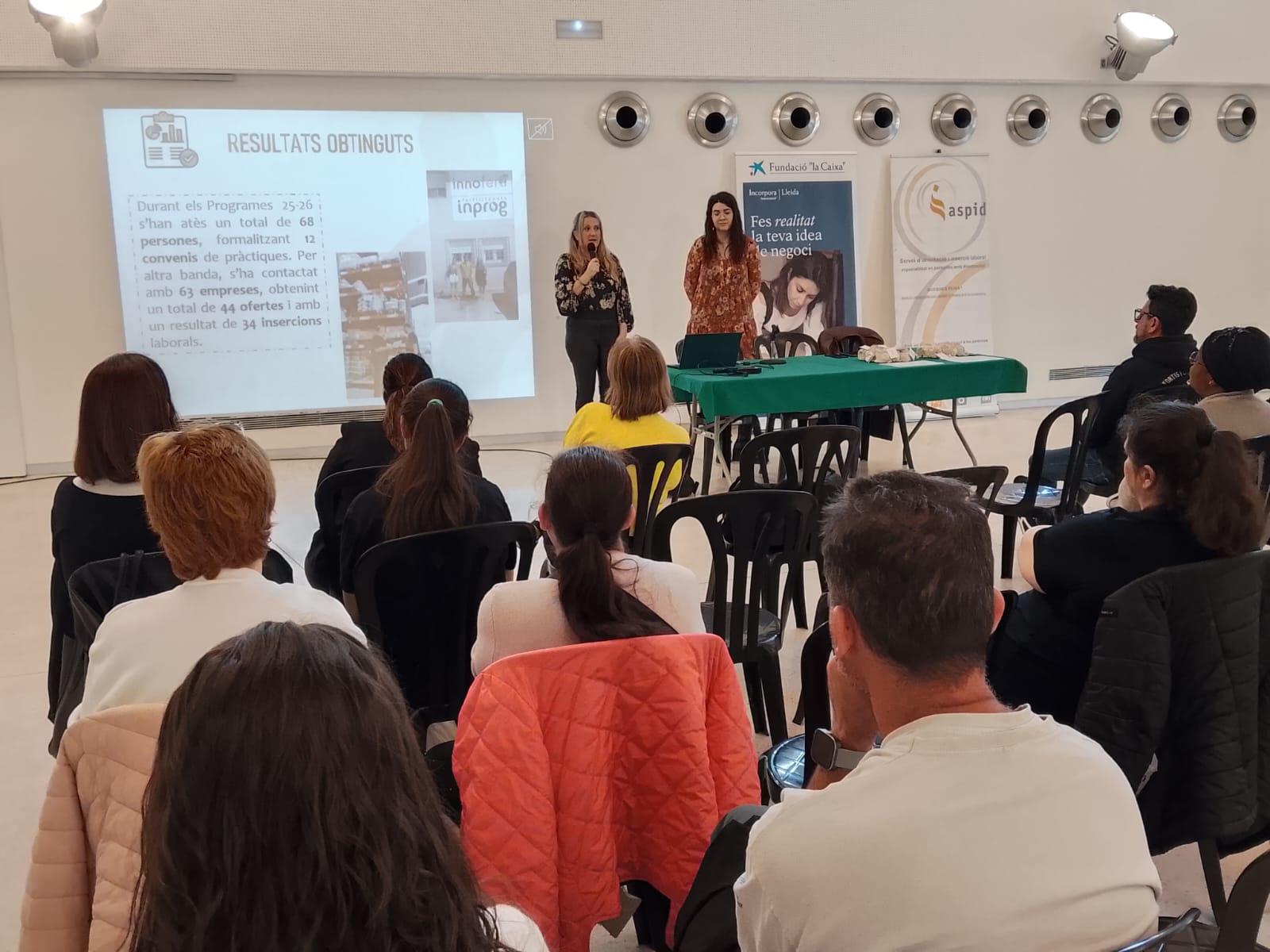 Cloenda programes Aspid a Balaguer i entrega diplomes a participants 