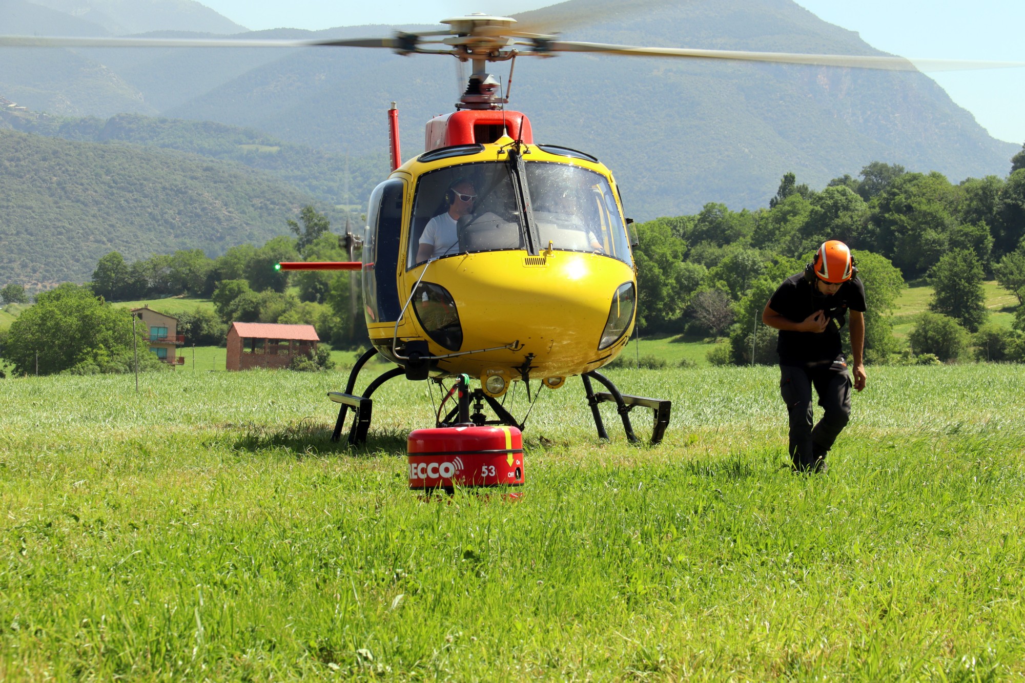 Heliopter amb la campana