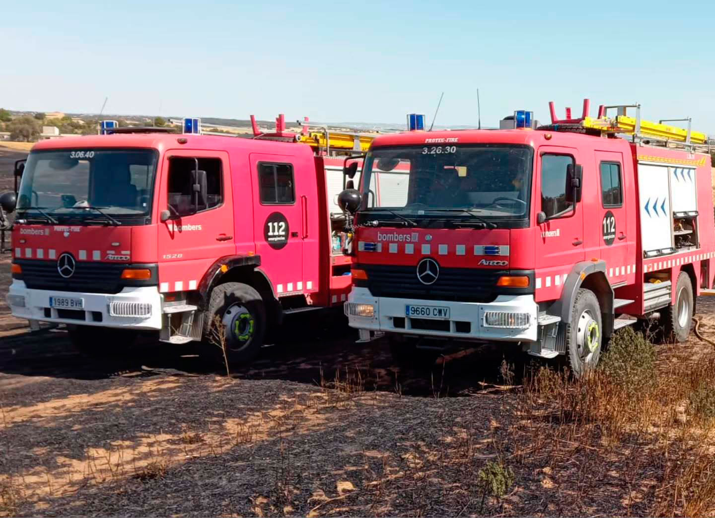 Camions de bombers - Bombers de Ponts