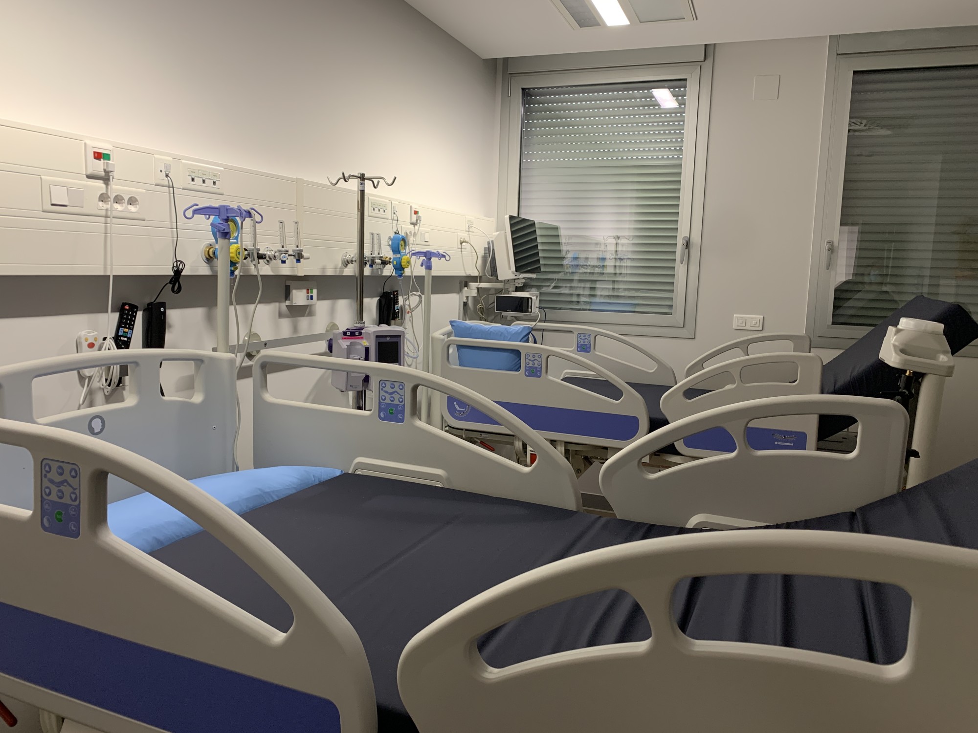 Llits d'hospital - Arxiu
