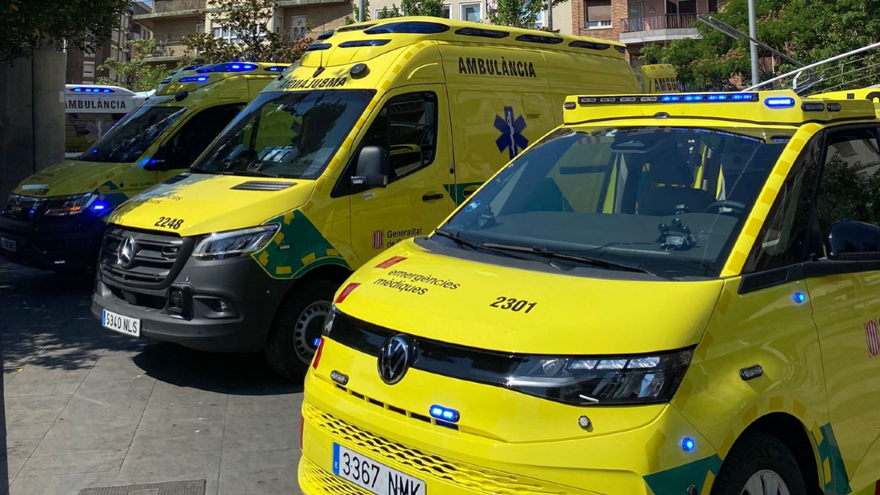 Noves ambulàncies del SEM que entraran en funcionament a la Regió Sanitària de Lleida.