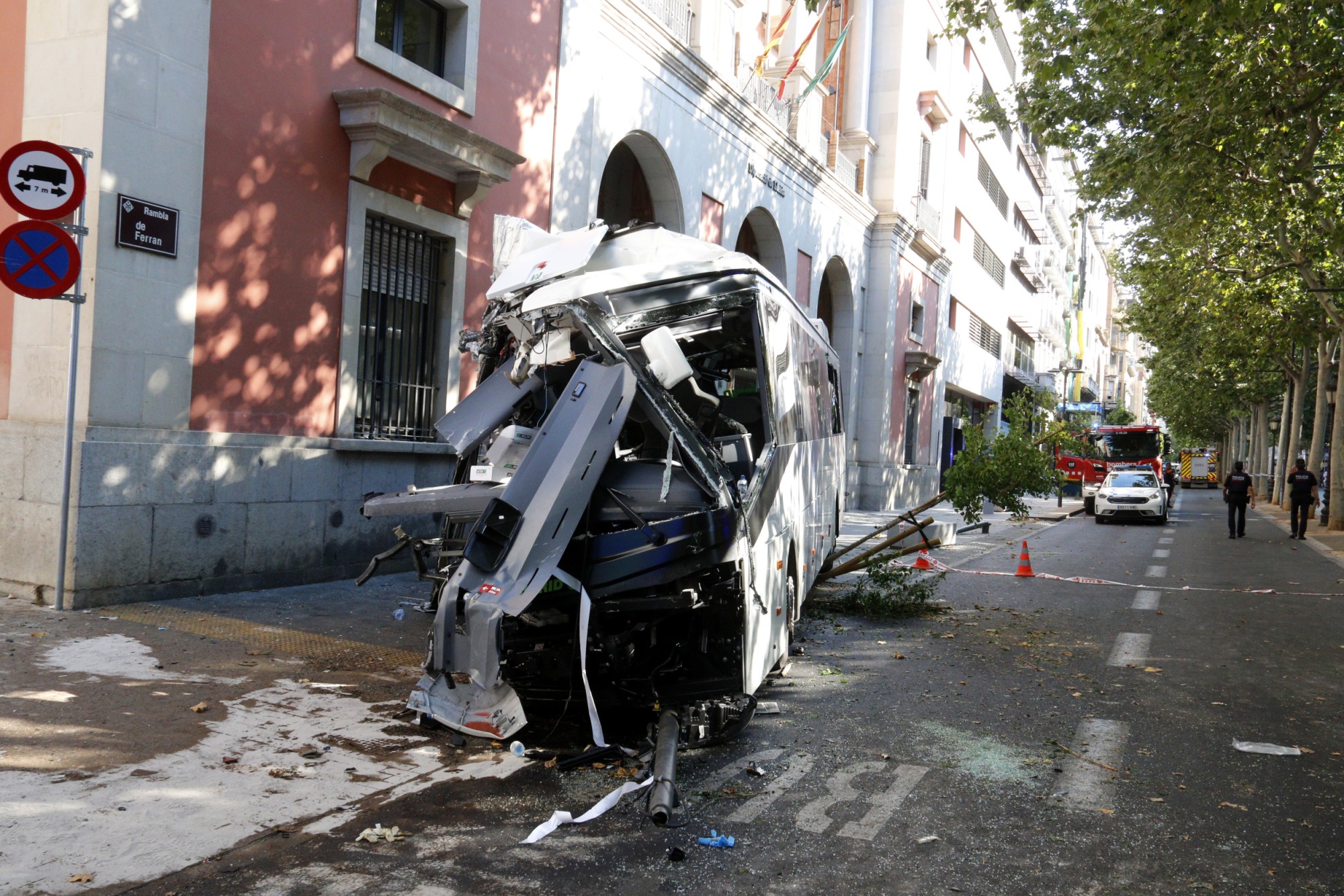 Bus accidentat