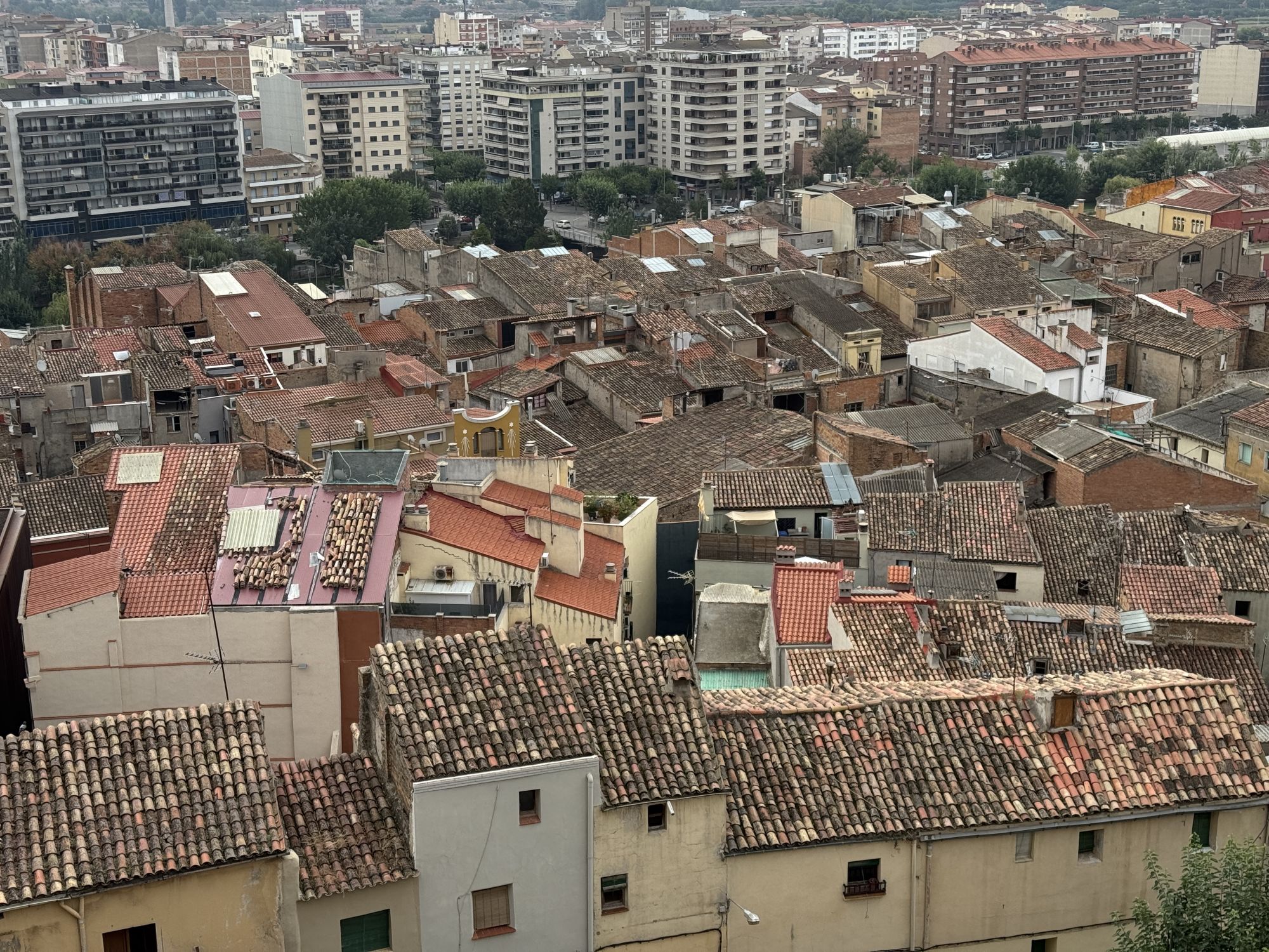 Vista de la històrica de la ciutat