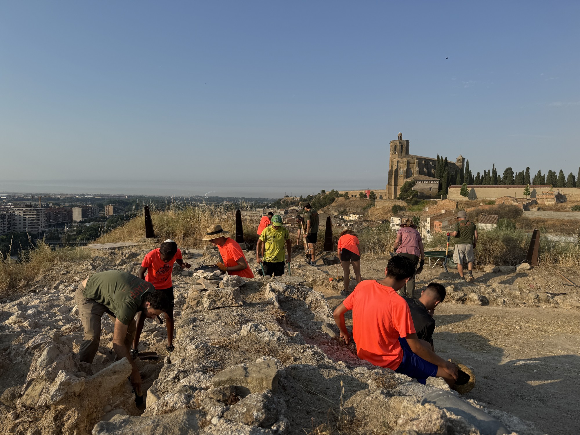 Excavació del mur