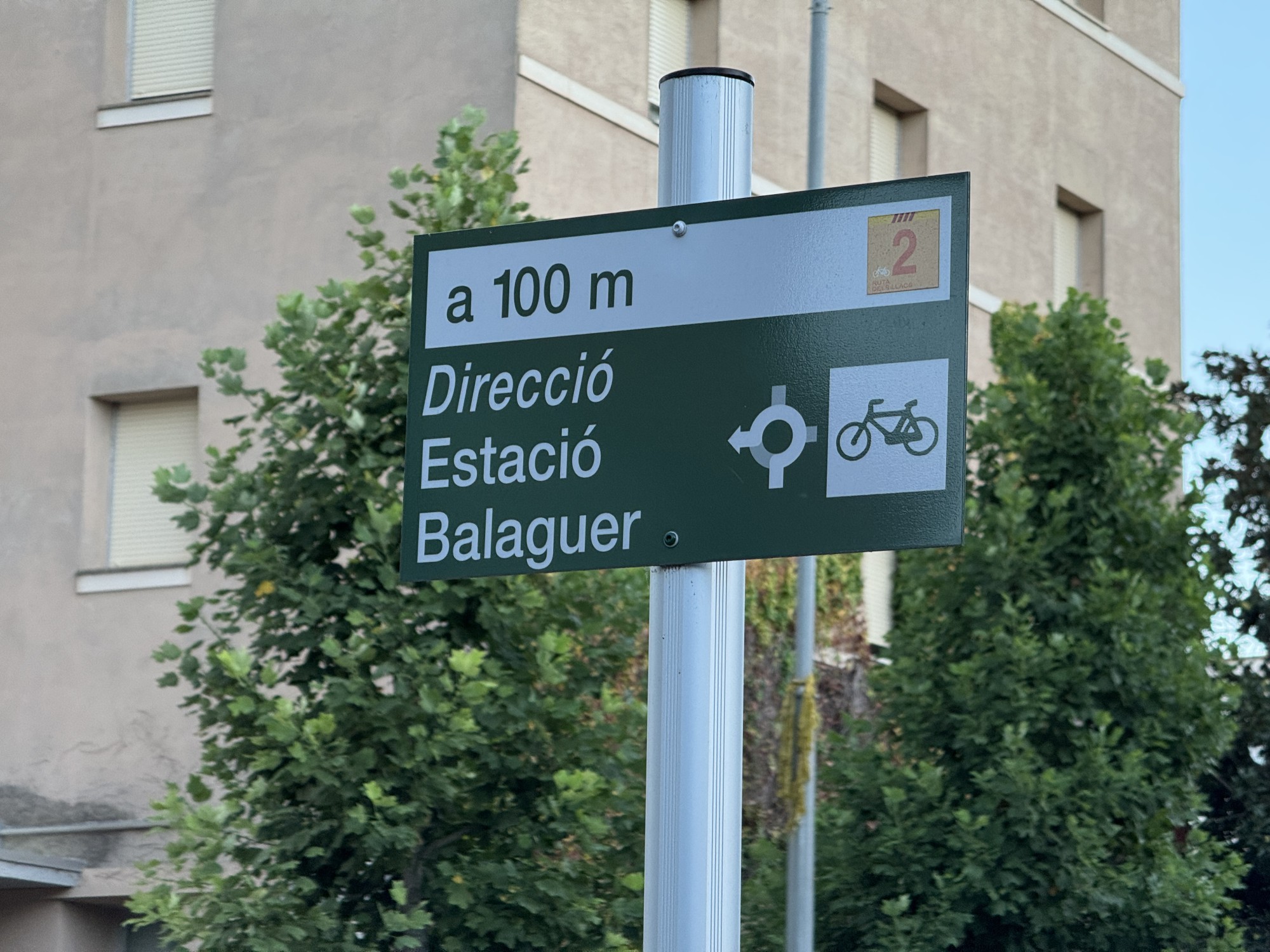 Senyal de la ruta