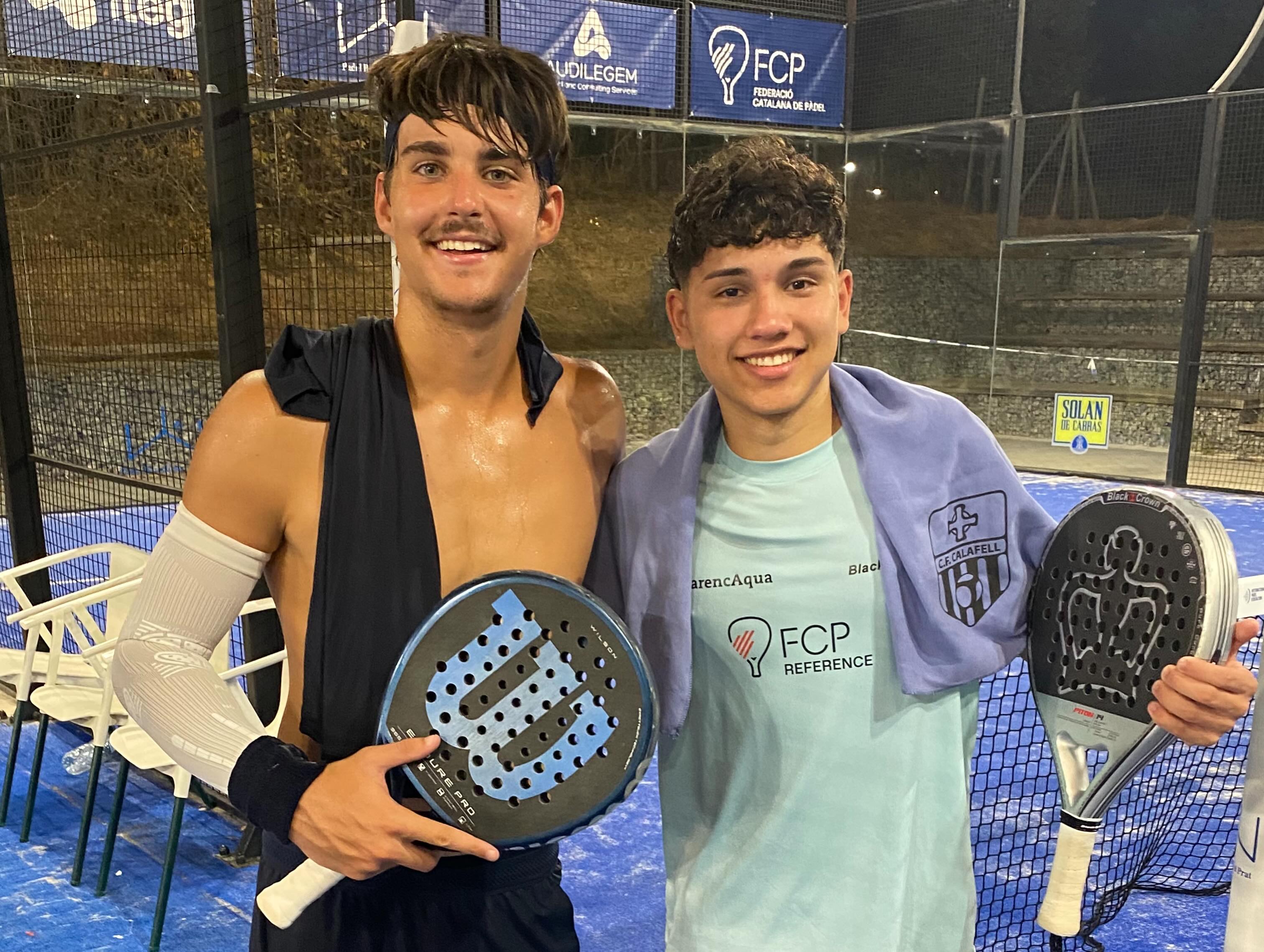 Iker Castillo (esquerra) i Jaume Rión (dreta)