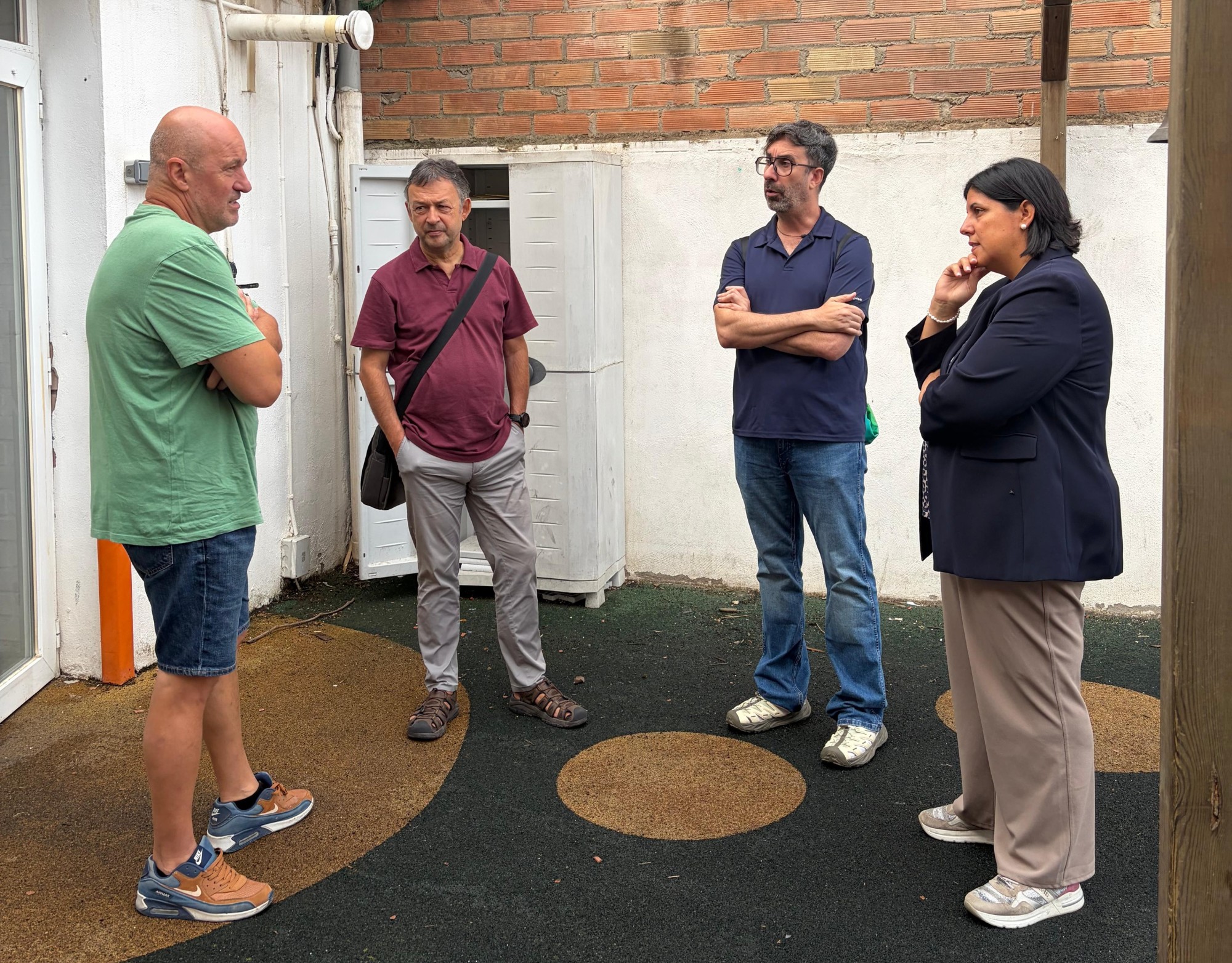 Visita al centre de Càritas de Torrelameu