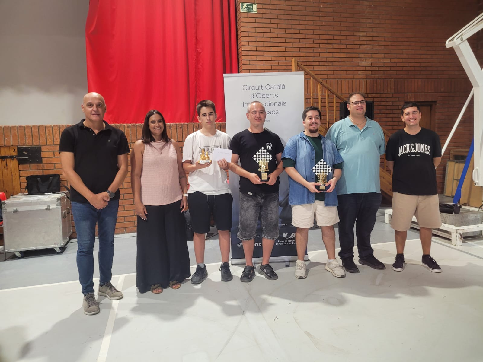Entrega de trofeus