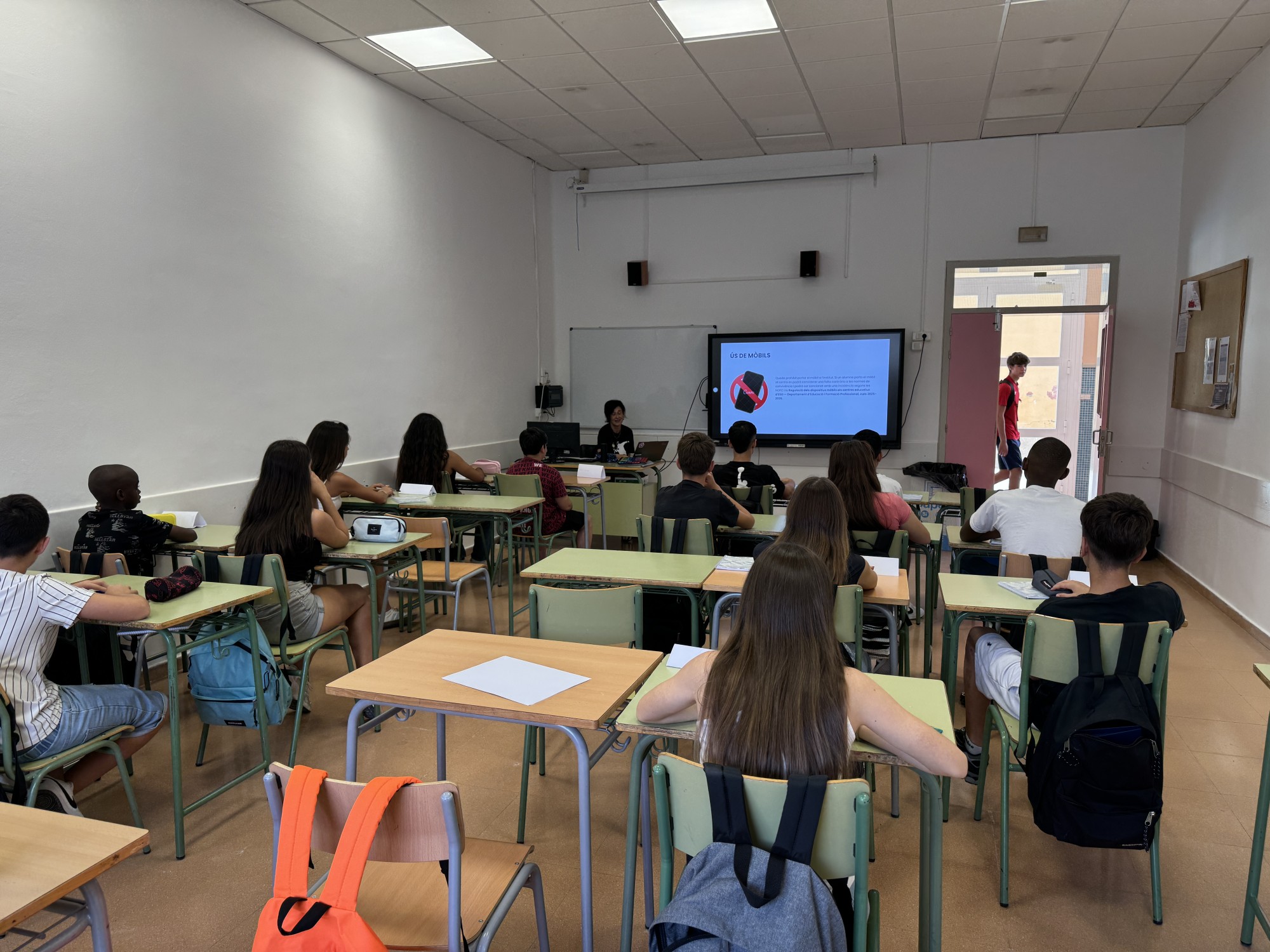 Classe a l'institut