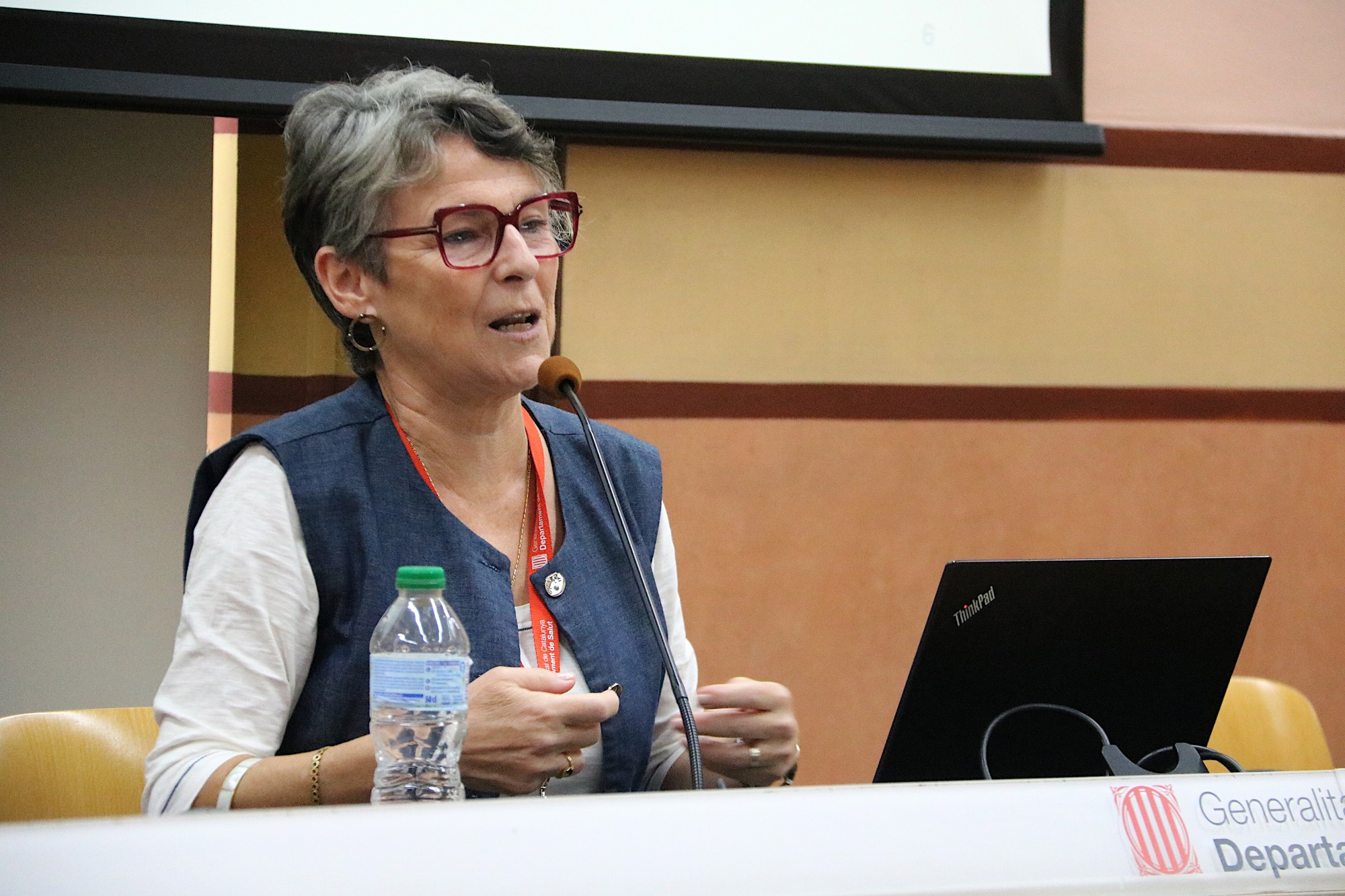 Lluïsa Conejos, subdirectora general d’Addiccions de la Secretaria de Salut Pública