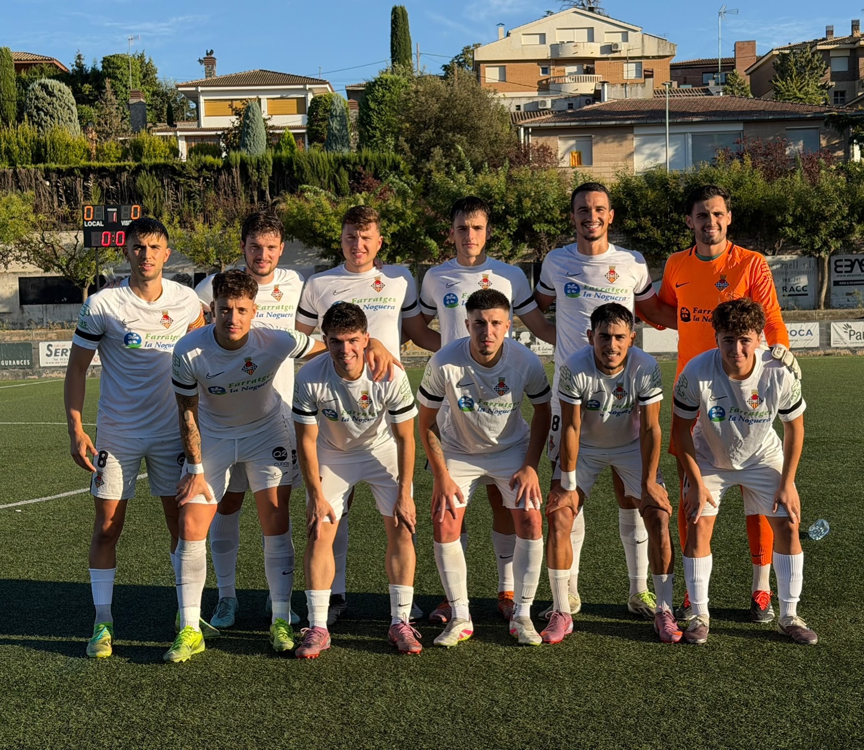 L'últim 11 de la pretemporada del CF Balaguer