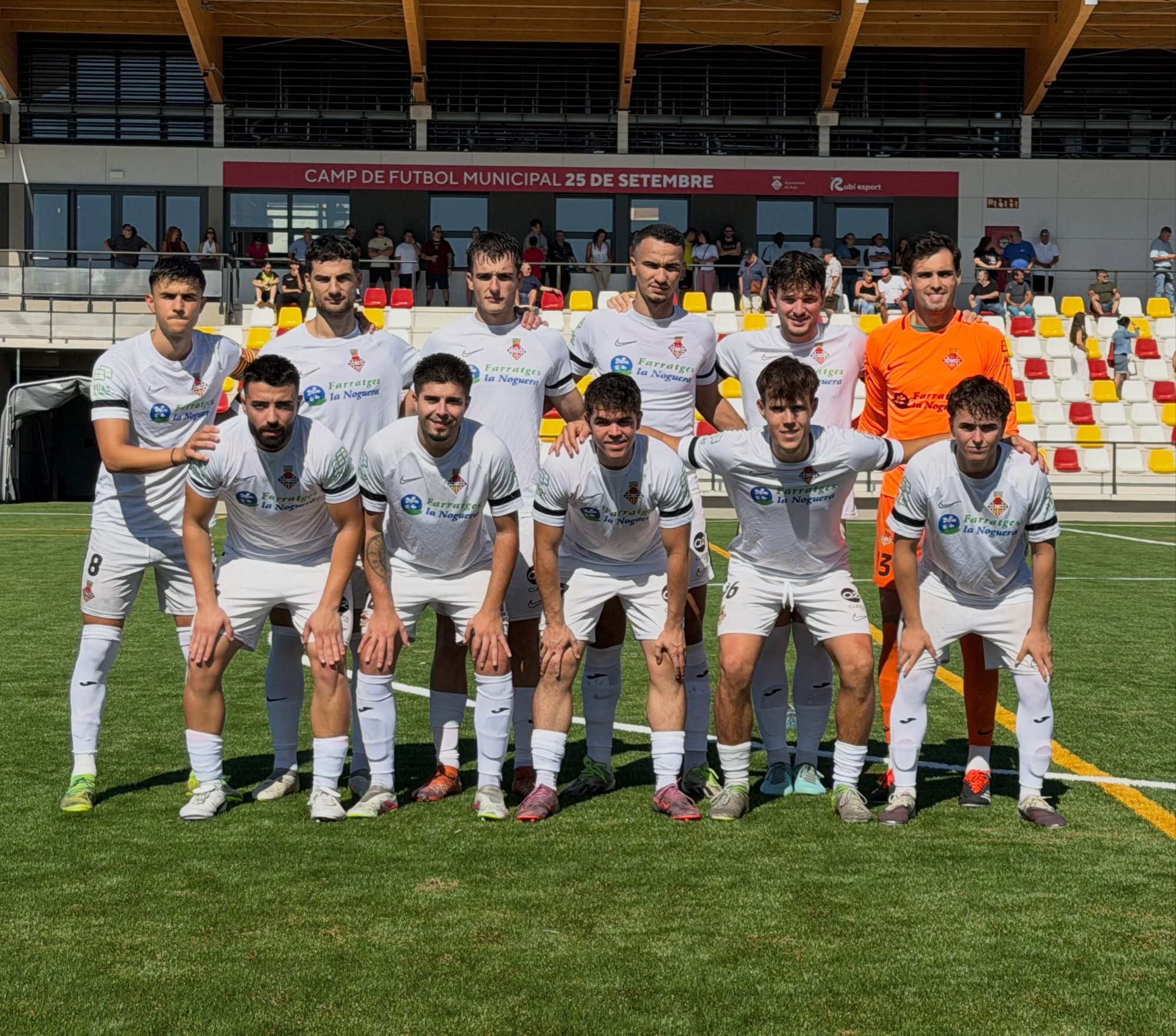 Primer 11 del CF Balaguer de la temporada