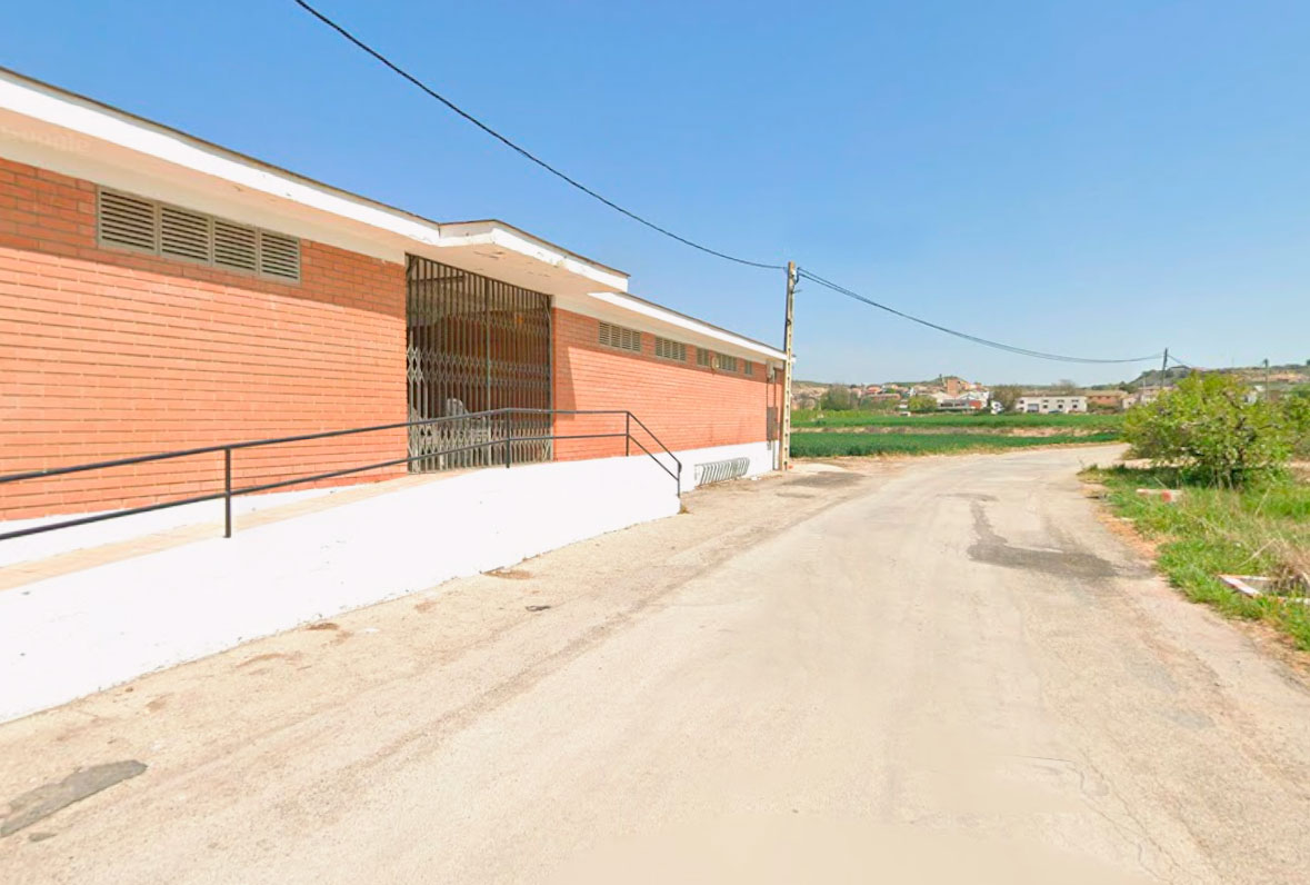 Entrada a les piscines d'Albesa - Foto: Google