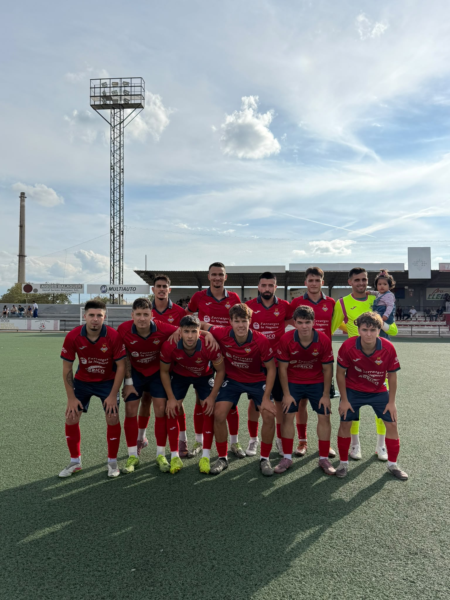 11 inicial del CF Balaguer